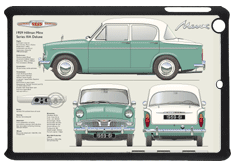 Hillman Minx IIIA Deluxe 1959-61 Small Tablet Covers